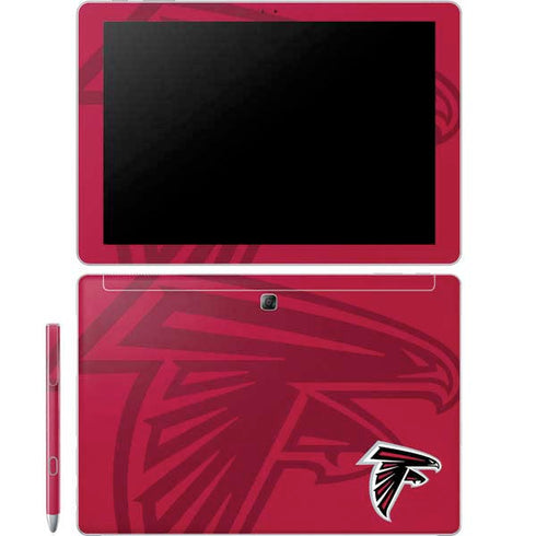 NFL Atlanta Falcons Double Vision Galaxy Book 12in Skin